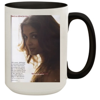 Aishwarya Rai 15oz Colored Inner & Handle Mug