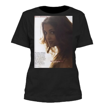 Aishwarya Rai Women's Cut T-Shirt