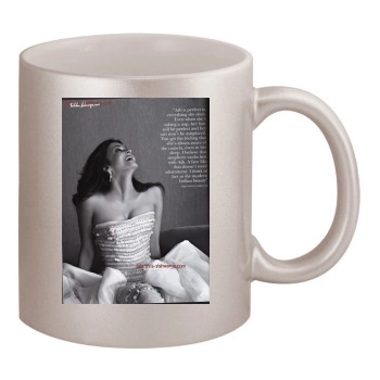 Aishwarya Rai 11oz Metallic Silver Mug