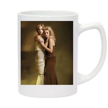 AJ Michalka 14oz White Statesman Mug