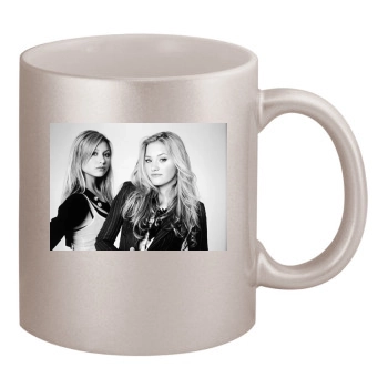 AJ Michalka 11oz Metallic Silver Mug