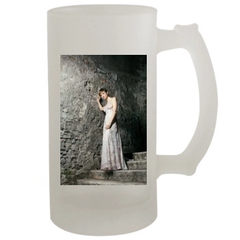 Francesca Inaudi 16oz Frosted Beer Stein