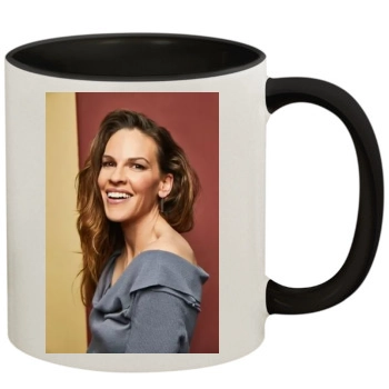 Hilary Swank 11oz Colored Inner & Handle Mug