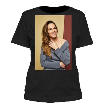 Hilary Swank Women's Cut T-Shirt