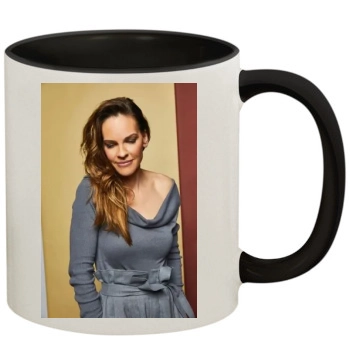 Hilary Swank 11oz Colored Inner & Handle Mug