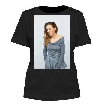 Hilary Swank Women's Cut T-Shirt