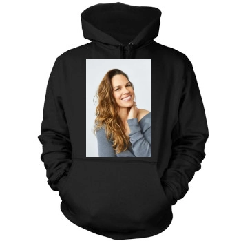 Hilary Swank Mens Pullover Hoodie Sweatshirt