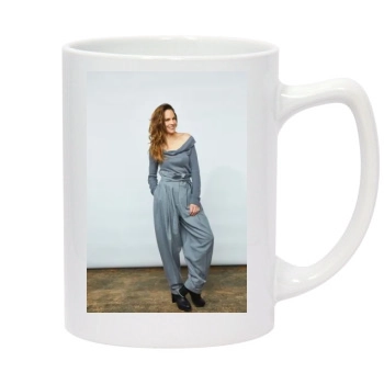 Hilary Swank 14oz White Statesman Mug