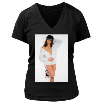 Honey G Women's Deep V-Neck TShirt