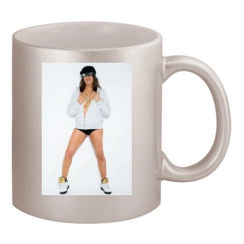 Honey G 11oz Metallic Silver Mug