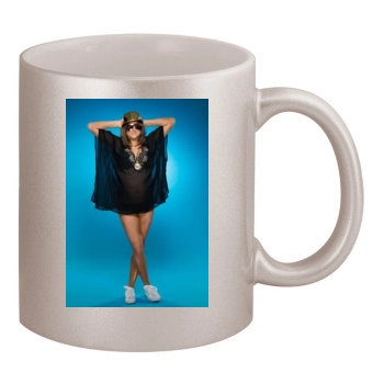 Honey G 11oz Metallic Silver Mug