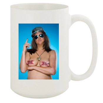 Honey G 15oz White Mug