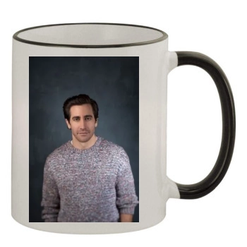 Jake Gyllenhaal 11oz Colored Rim & Handle Mug