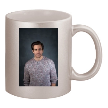 Jake Gyllenhaal 11oz Metallic Silver Mug