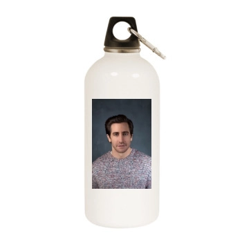 Jake Gyllenhaal White Water Bottle With Carabiner