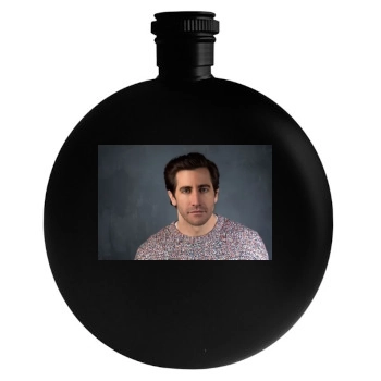 Jake Gyllenhaal Round Flask