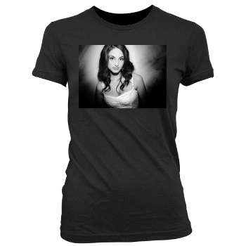 Alexa Ray Joel Women's Junior Cut Crewneck T-Shirt