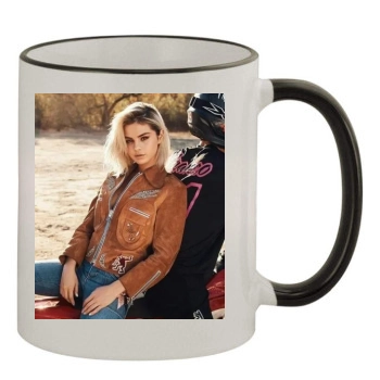 Selena Gomez 11oz Colored Rim & Handle Mug