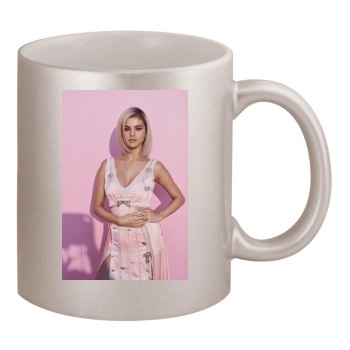 Selena Gomez 11oz Metallic Silver Mug