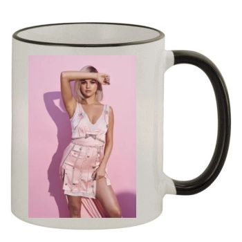 Selena Gomez 11oz Colored Rim & Handle Mug