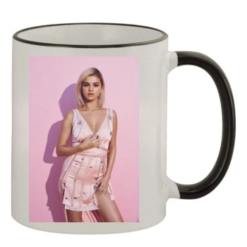 Selena Gomez 11oz Colored Rim & Handle Mug