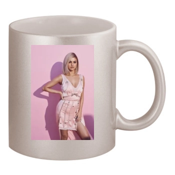 Selena Gomez 11oz Metallic Silver Mug