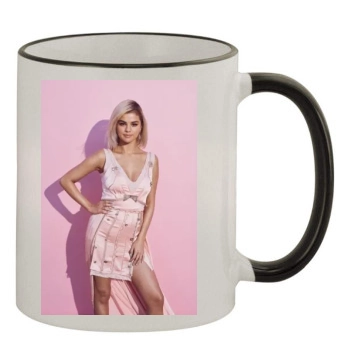 Selena Gomez 11oz Colored Rim & Handle Mug