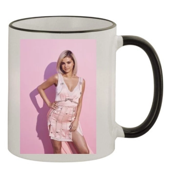 Selena Gomez 11oz Colored Rim & Handle Mug