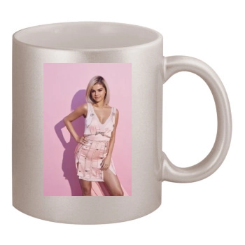 Selena Gomez 11oz Metallic Silver Mug