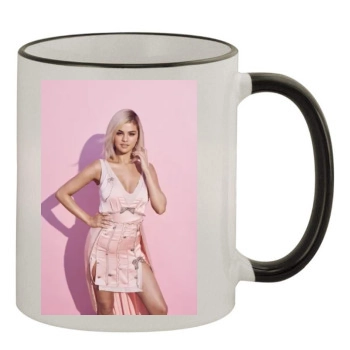 Selena Gomez 11oz Colored Rim & Handle Mug