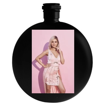 Selena Gomez Round Flask