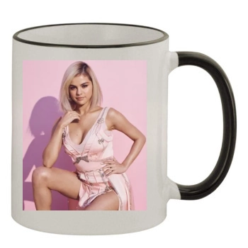 Selena Gomez 11oz Colored Rim & Handle Mug