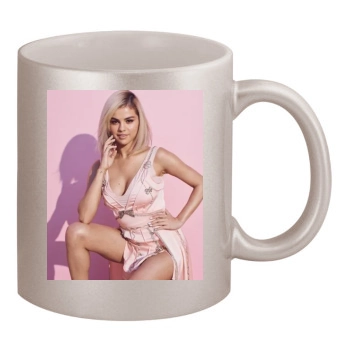 Selena Gomez 11oz Metallic Silver Mug