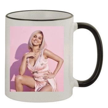 Selena Gomez 11oz Colored Rim & Handle Mug