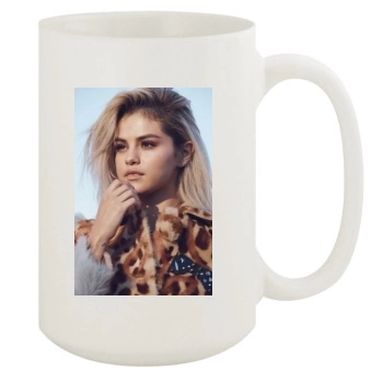 Selena Gomez 15oz White Mug