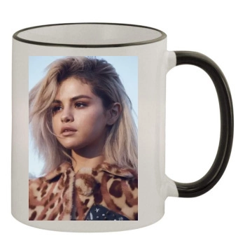 Selena Gomez 11oz Colored Rim & Handle Mug