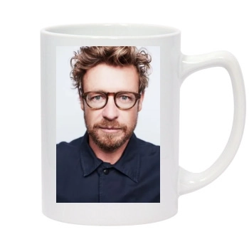 Simon Baker 14oz White Statesman Mug