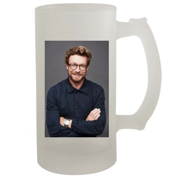 Simon Baker 16oz Frosted Beer Stein