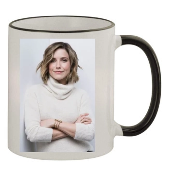 Sophia Bush 11oz Colored Rim & Handle Mug