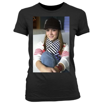 Samaire Armstrong Women's Junior Cut Crewneck T-Shirt