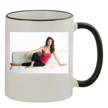 Samantha Harris 11oz Colored Rim & Handle Mug