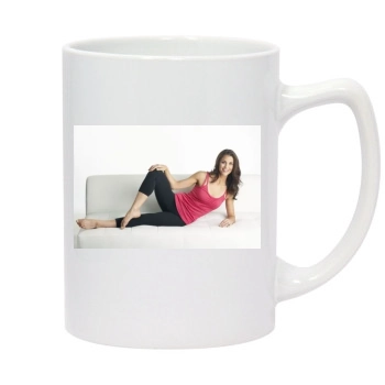 Samantha Harris 14oz White Statesman Mug