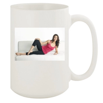 Samantha Harris 15oz White Mug