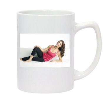 Samantha Harris 14oz White Statesman Mug