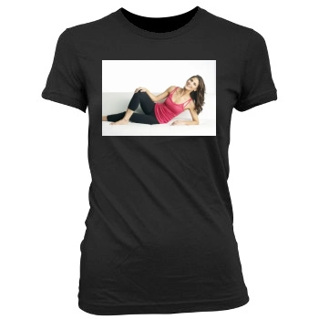 Samantha Harris Women's Junior Cut Crewneck T-Shirt