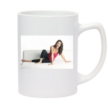 Samantha Harris 14oz White Statesman Mug