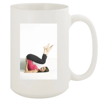 Samantha Harris 15oz White Mug