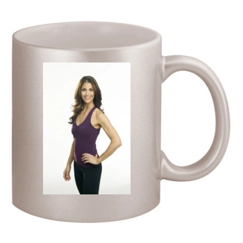 Samantha Harris 11oz Metallic Silver Mug