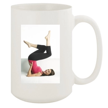 Samantha Harris 15oz White Mug