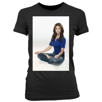 Samantha Harris Women's Junior Cut Crewneck T-Shirt